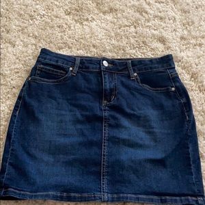 RSQ Jean mini skirt